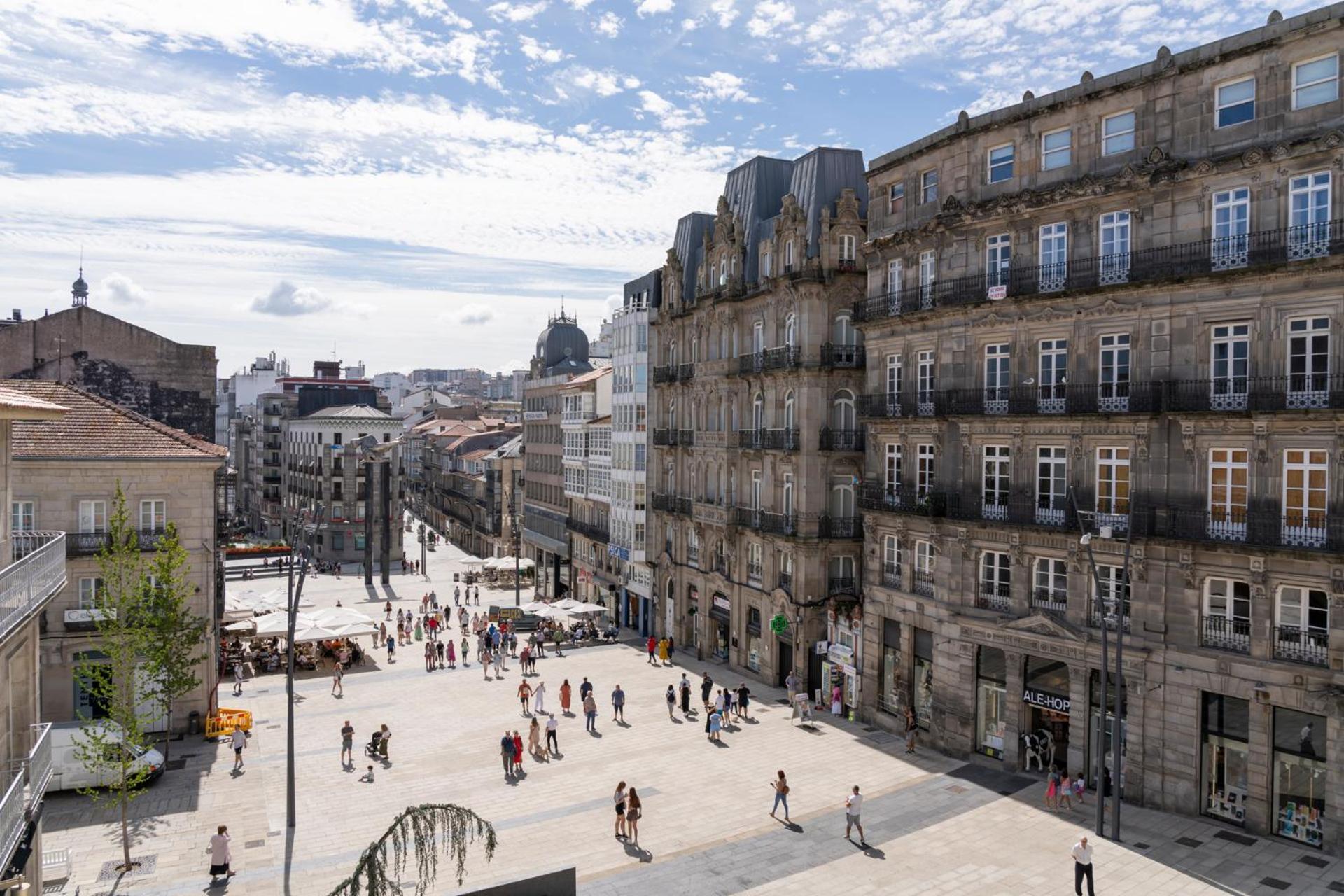 Hotel Alda Puerta Del Sol Виго Экстерьер фото