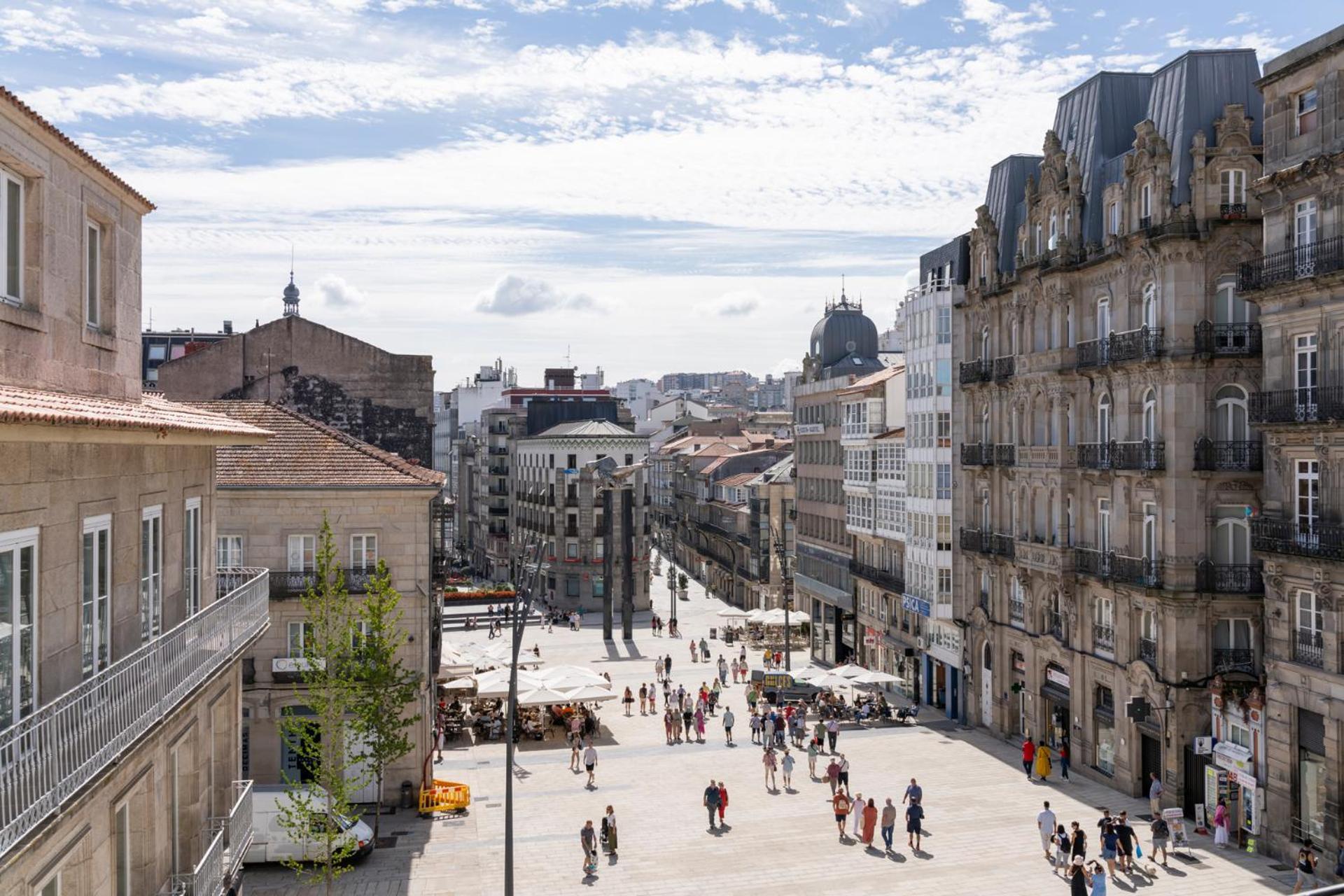 Hotel Alda Puerta Del Sol Виго Экстерьер фото